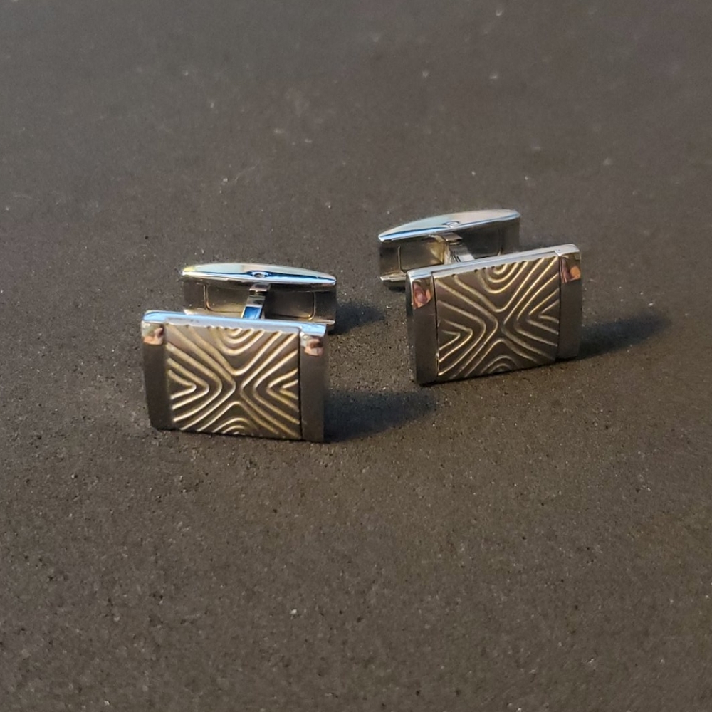 Men's Stainless Steel  Cufflinks